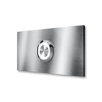 Metzler Klingelschild Edelstahl LED-Taster + Gravur optional | Friesen