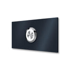 Metzler Klingelschild Anthrazit LED-Taster + Gravur | Friesen