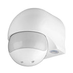 Aufputz Bewegungsmelder PIR 180° Relais IP44 Weiß