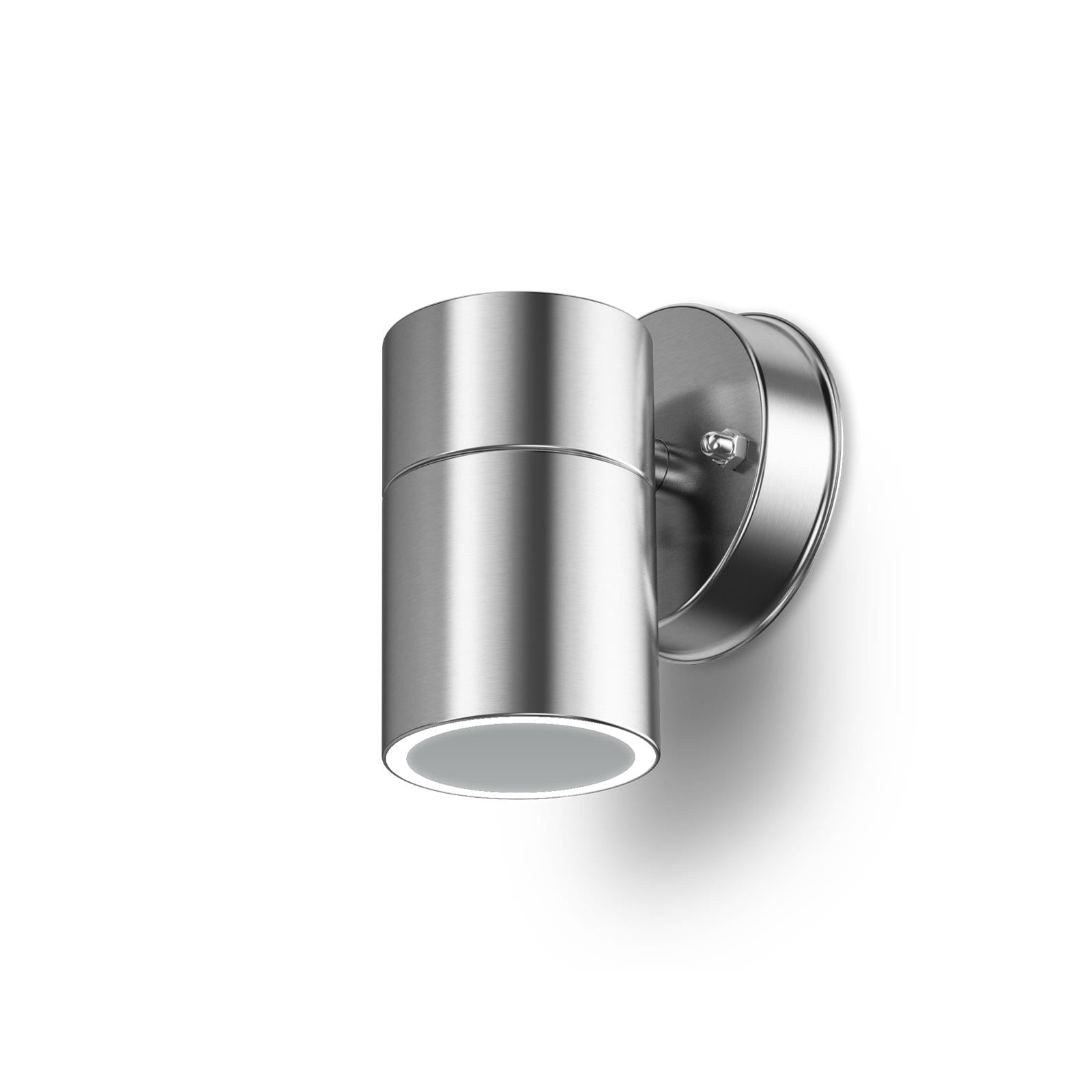 Edelstahl Wandleuchte - Außenleuchte - Downlight - Fassadenleuchte - IP44 - 230V