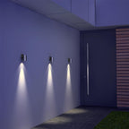 Edelstahl Wandleuchte - Außenleuchte - Downlight - Fassadenleuchte - IP44 - 230V