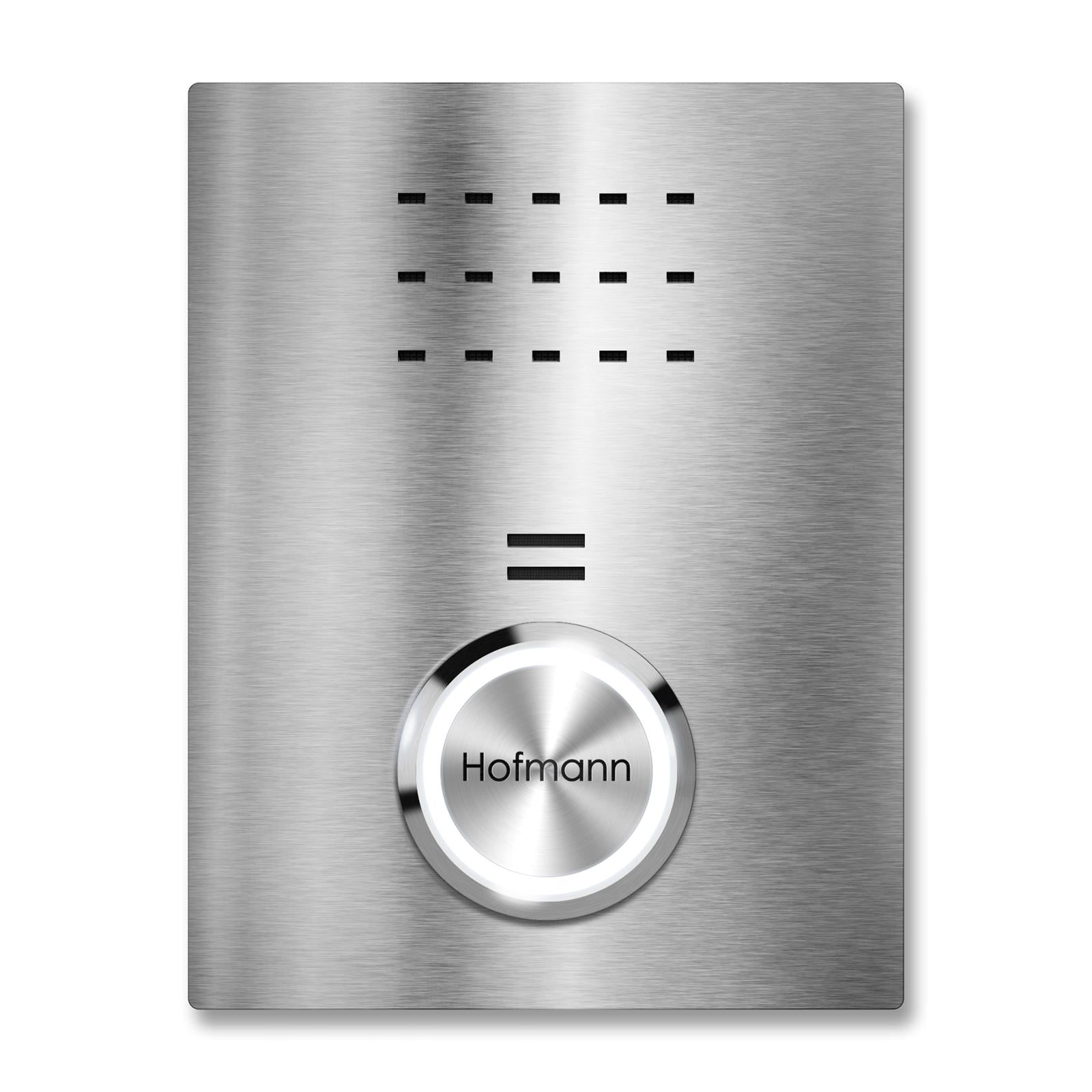 Metzler Türsprechanlage XXL LED-Drucktaster, Türöffner für Fritz!Box & Speedport | Lino