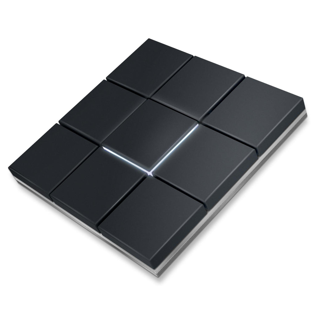 Metzler Design Türklingel Anthrazit LED-Beleuchtung | Quadro