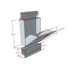 Metzler Briefkasten Anthrazit Edelstahl V4A Gravur optional | 02
