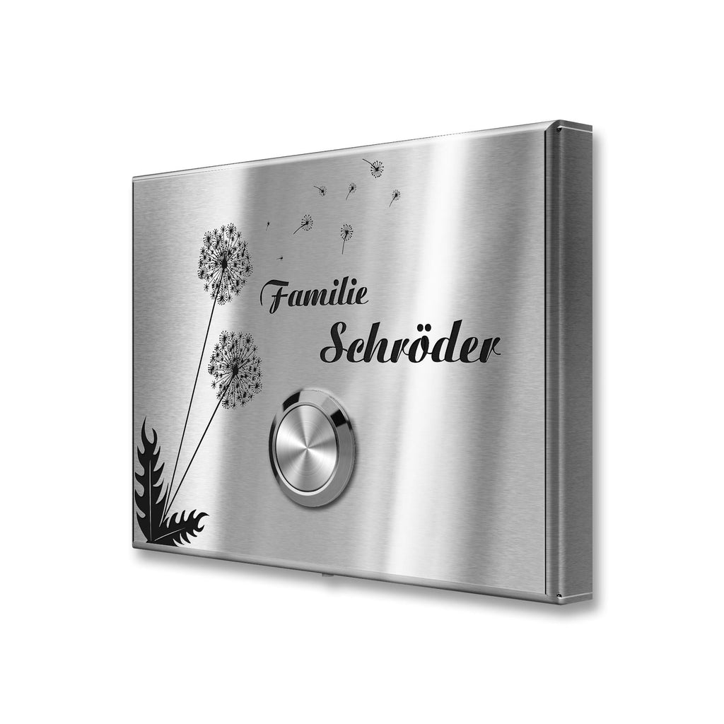 Metzler Funkklingel mit Pusteblumenmotiv Floria