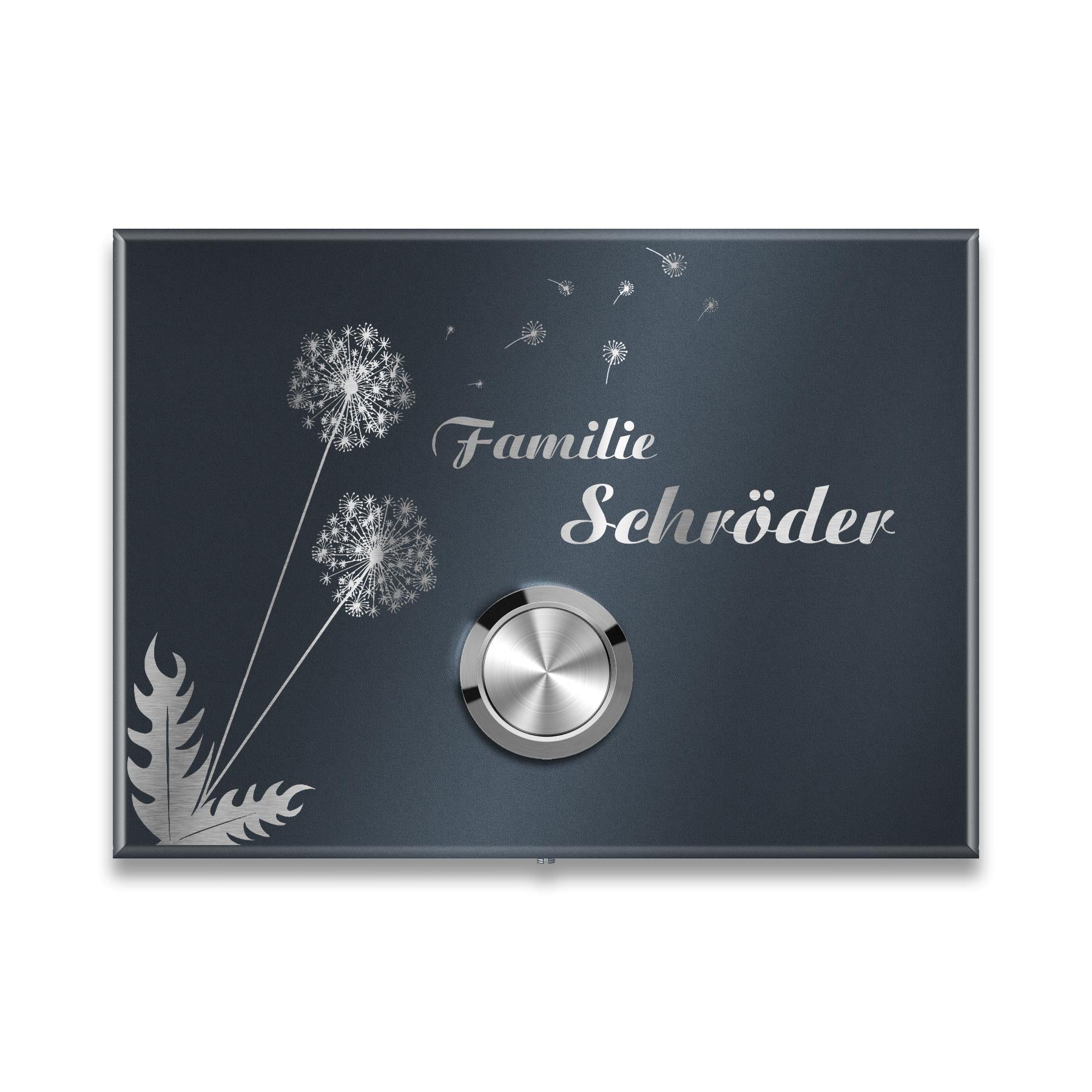 Metzler Funkklingel mit Pusteblumenmotiv Floria
