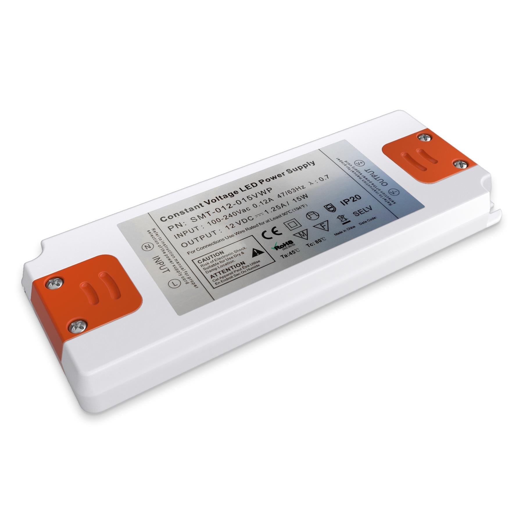 Metzler Ultra-Flacher 12 V LED-Transformator