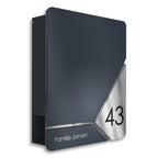 Metzler Design Standbriefkasten Anthrazit | Lepo 4