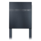 Metzler Standbriefkasten Anthrazit RAL 7016 Gravur | Lepo 2