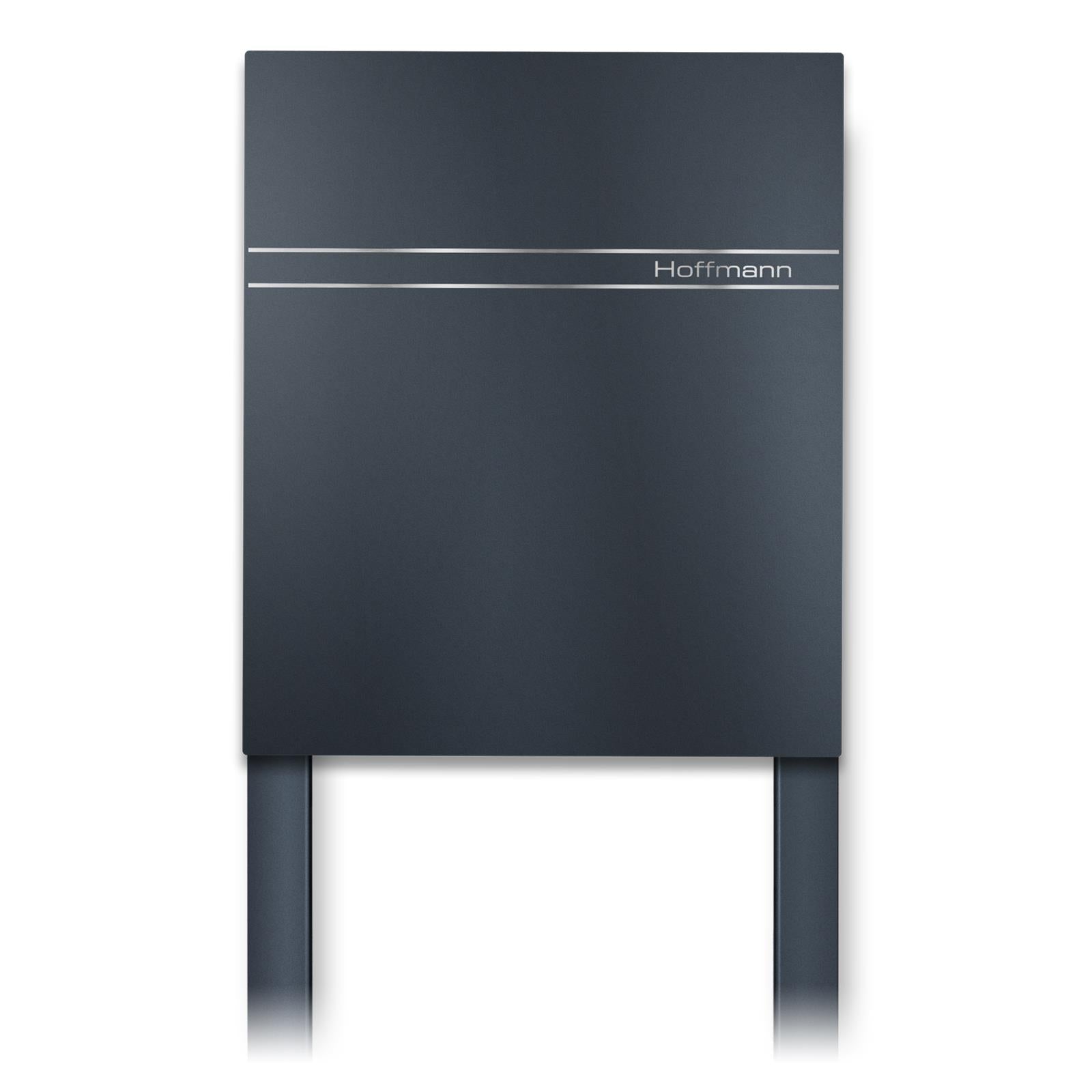 Metzler Standbriefkasten Anthrazit RAL 7016 Gravur | Lepo 2