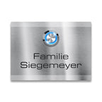 Metzler Türklingel Edelstahl Klingeltaster LED optional wählbare Größen | Heidi