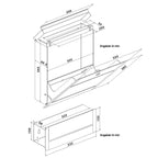 Metzler Briefkasten Edelstahl Gravur optional | Modell02