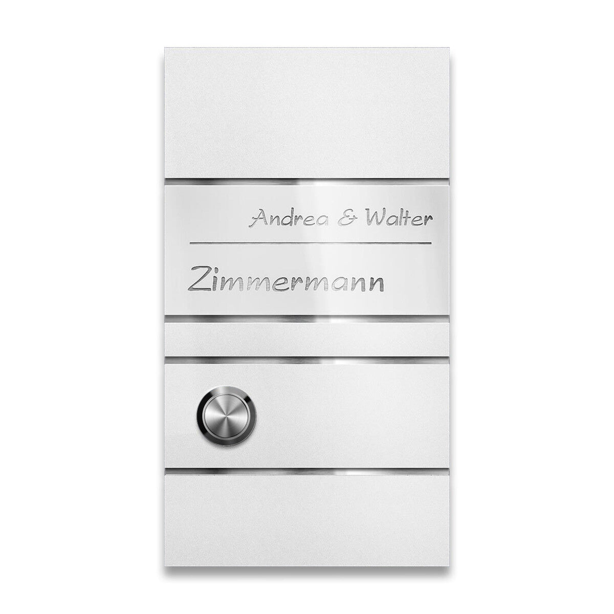 Metzler Design Funkklingel Gravur | Ava Slim