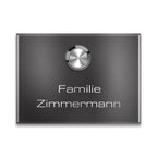 Metzler Funkklingel kabellos Edelstahl V2A | Aufputz Türklingel IP67 | 150m Reichweite | Vitus