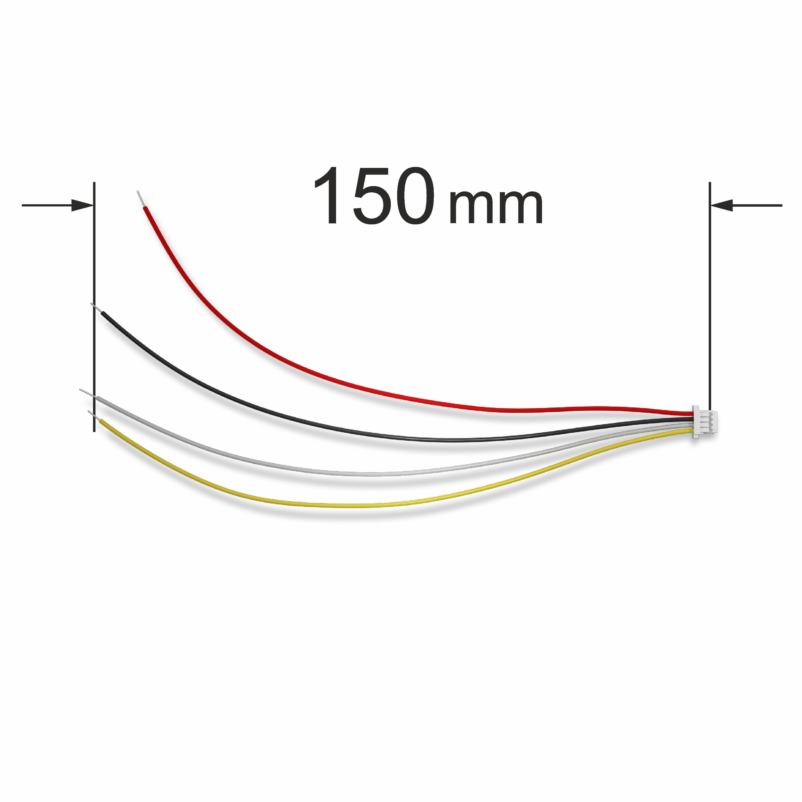 Metzler - Drucktaster 19mm - LED Ringbeleuchtung Gelb - IP67 IK10 - Edelstahl - Flach -  Kabelanschluss