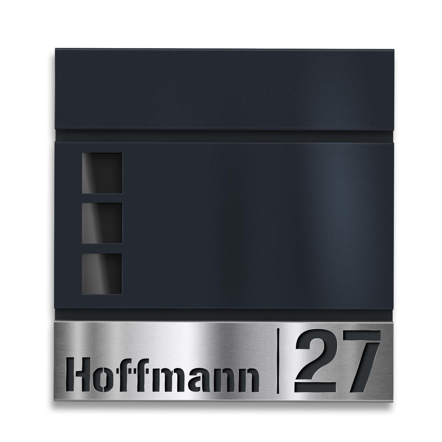 Metzler Standbriefkasten in Anthrazit RAL7016 Svena
