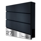 Metzler Design Standbriefkasten mit Standfuß aus Edelstahl | Neumann