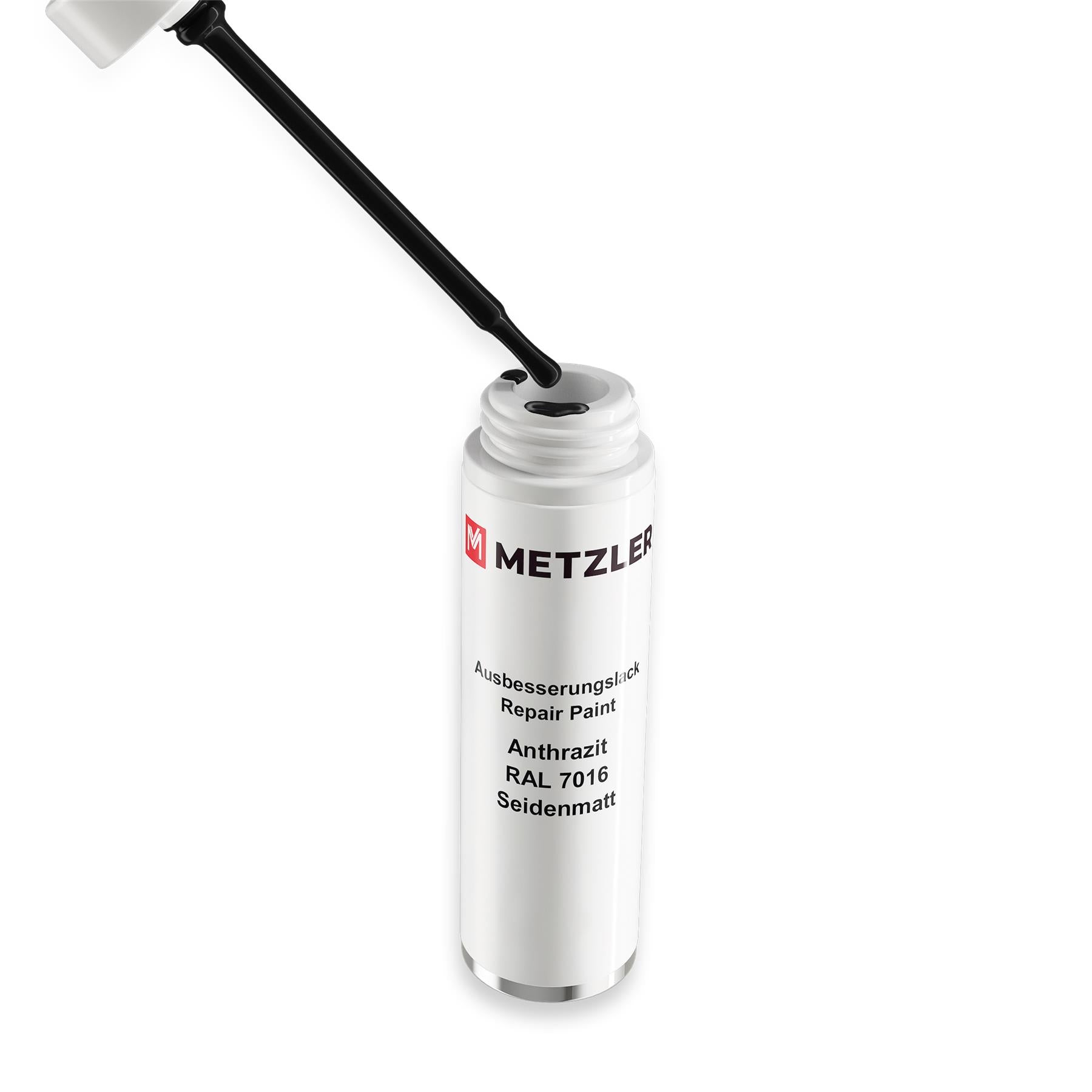 Metzler Lackstift matt zur Ausbesserung mit Pinsel und Mischkugel