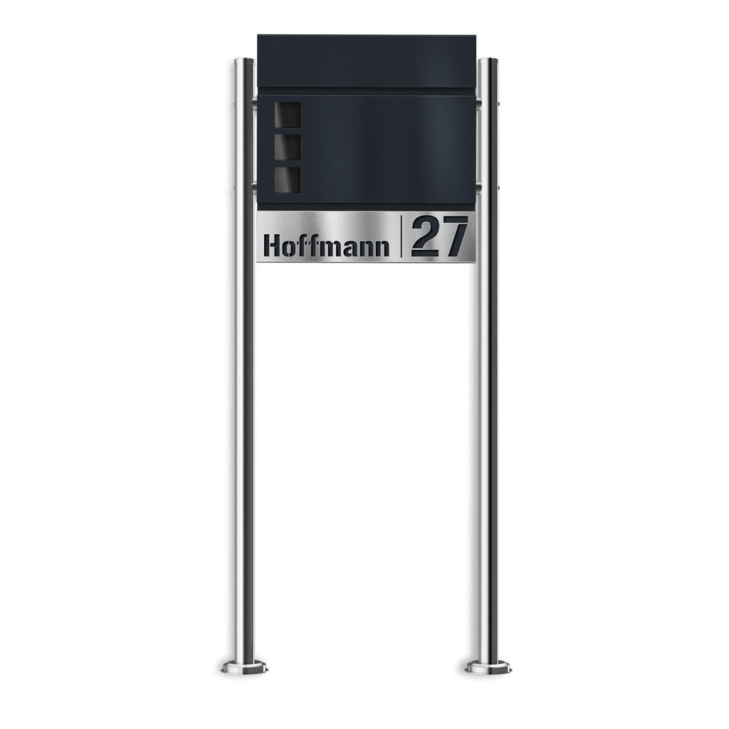 Metzler Standbriefkasten in Anthrazit RAL7016 Svena