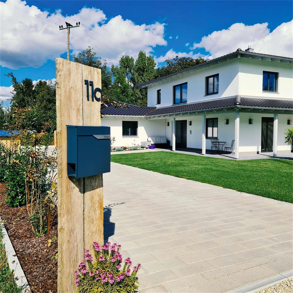 Ersatz-Namensschild für Briefkasten Ebenhard, Siebert und Paketbox Avalon 2