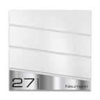 Metzler Design Standbriefkasten mit Standfuß aus Edelstahl | Neumann