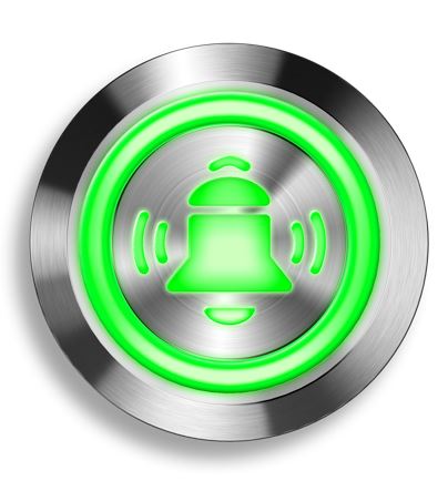 LED-Glockensymbol grün