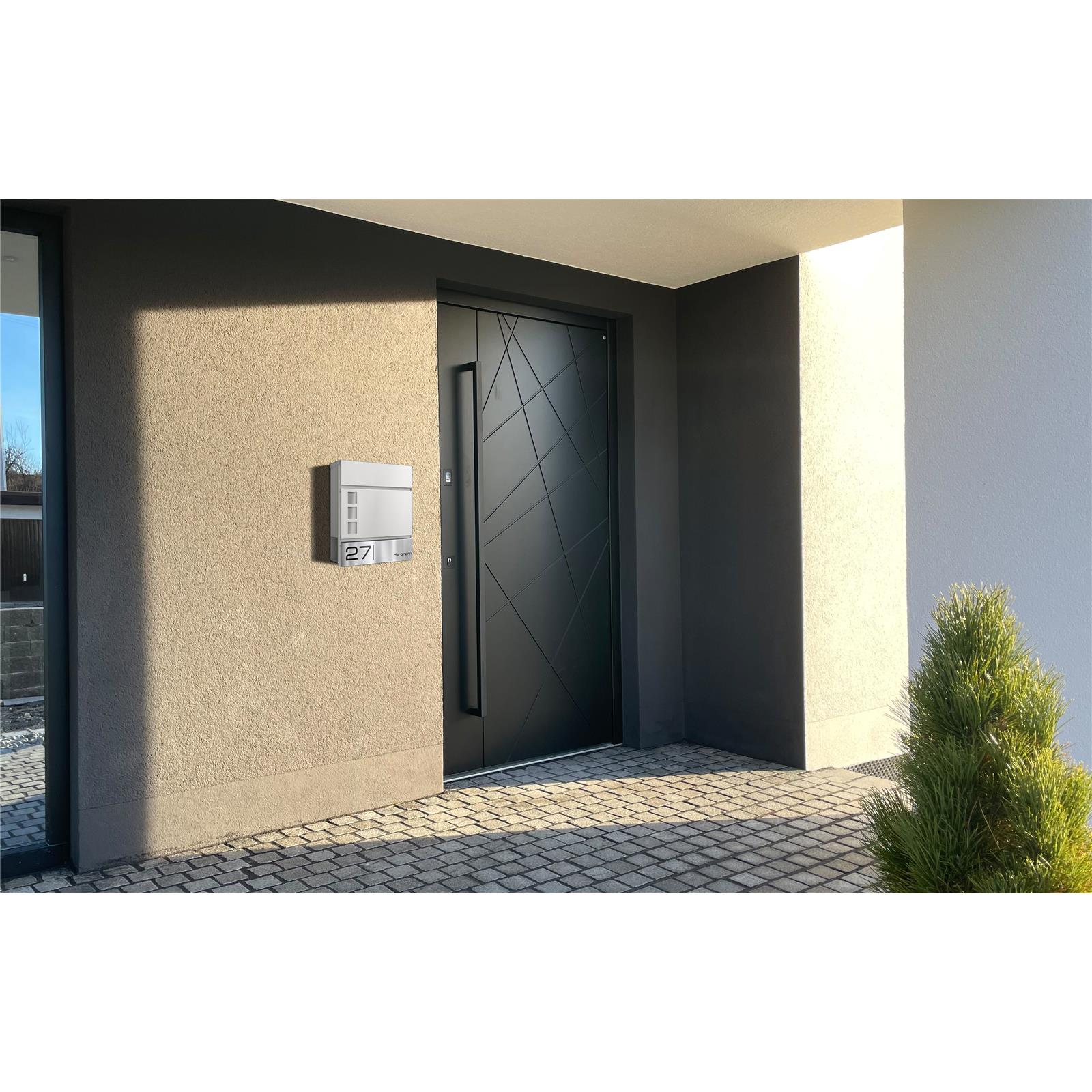 Metzler Briefkasten Stahl Sichtfenster | Oltmann