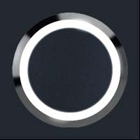 Anthrazit + LED-Ring weiß