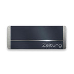 Metzler Zeitungsfach Anthrazit Edelstahl V4A | 01