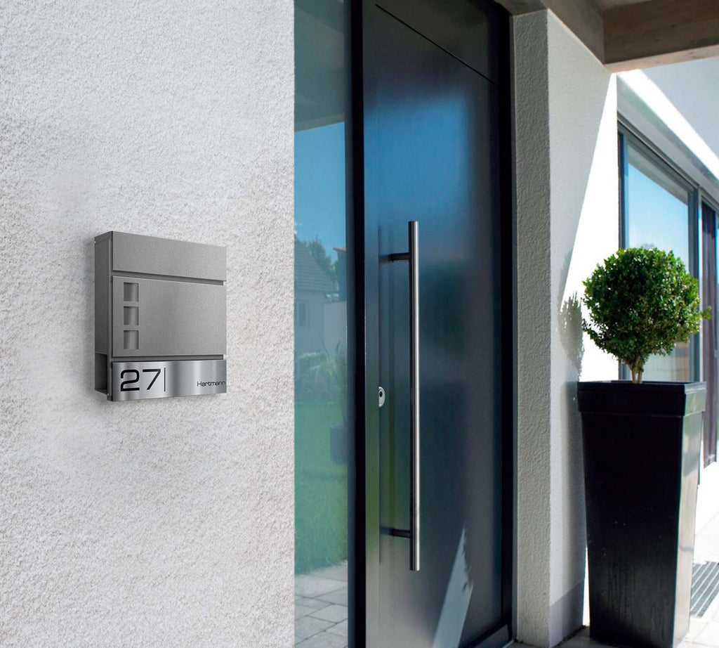 Metzler Briefkasten Stahl Sichtfenster | Oltmann