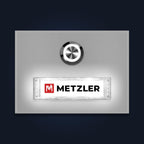 Metzler Türklingel Aufputz mit austauschbarem Namensschild | Abakos