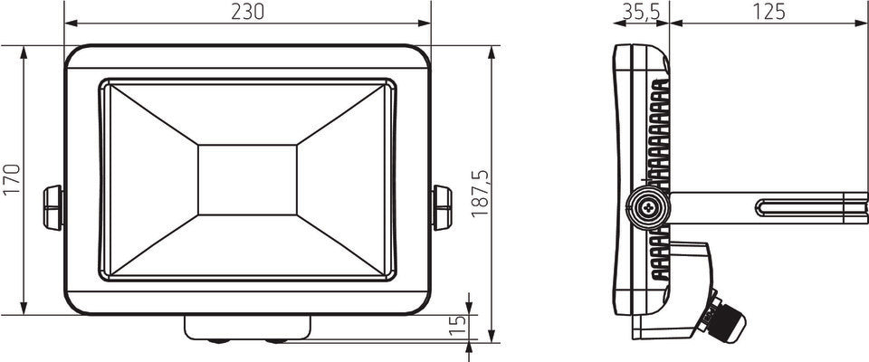 LED-Strahler | theLeda B30L