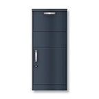 Metzler Paketbox rostfrei und massiv, RAL7016 Anthrazitgrau matt, | Monta