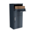 Metzler Paketbox rostfrei und massiv, RAL7016 Anthrazitgrau matt, | Monta
