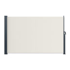 Metzler Seitenmarkise ausziehbar, Sichtschutz für Balkon, Garten & Terrasse, Beige, 300cm x 180cm