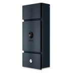 Metzler Briefkasten, Edelstahl RAL7016 Anthrazitgrau mit Videosprechanlage VDM10, LAN + PoE, Modell Cube