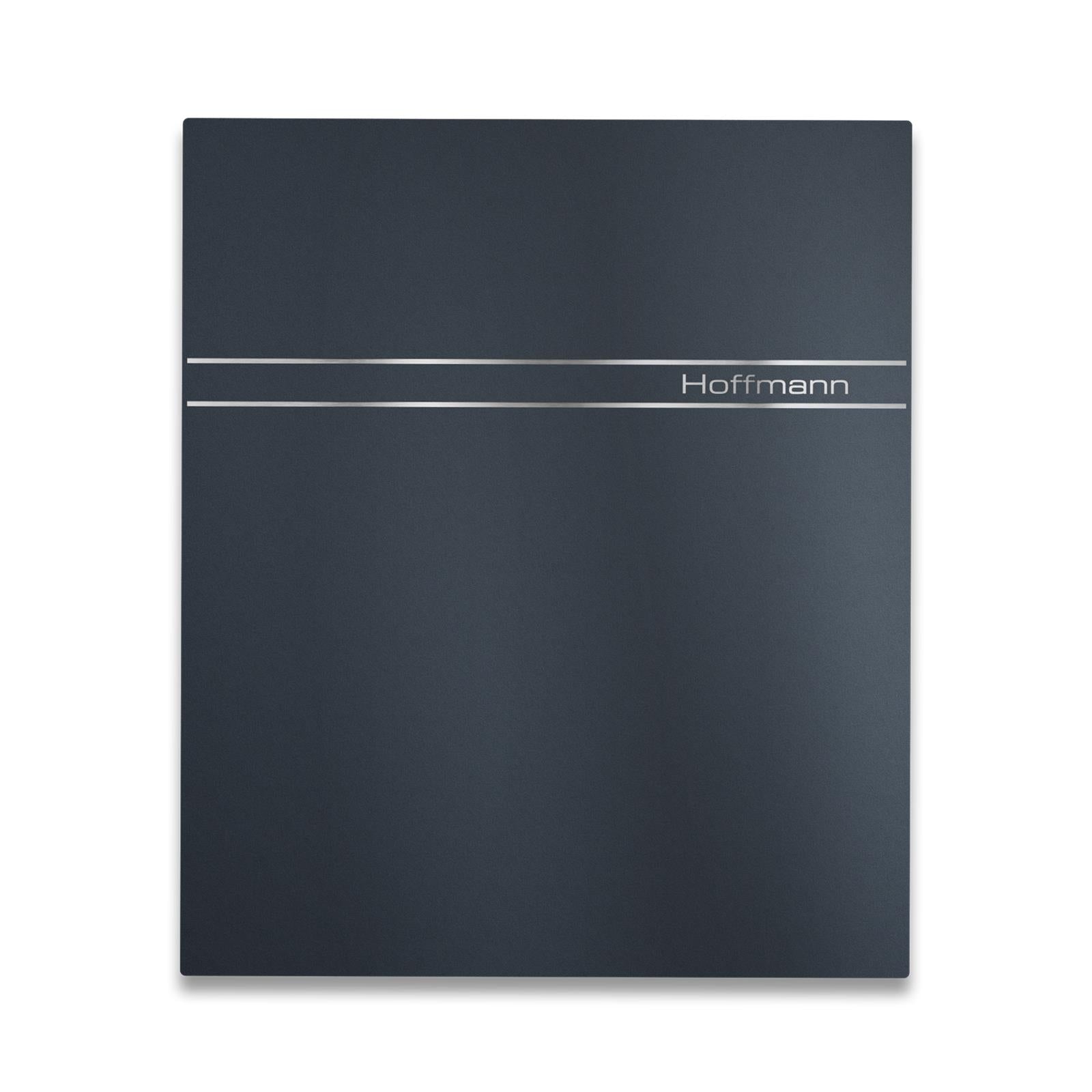 Metzler Briefkasten Anthrazit RAL 7016 Gravur | Lepo 2