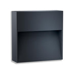 Metzler LED Wandleuchte 3 | Anthrazitgrau RAL 7016 | pulverbeschichtet und warmweiß