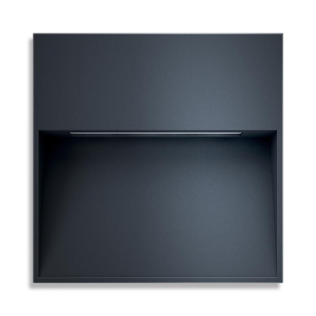 Metzler LED Wandleuchte 3 | Anthrazitgrau RAL 7016 | pulverbeschichtet und warmweiß