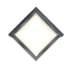 Metzler LED Wandleuchte 7 | Anthrazitgrau RAL 7016 | pulverbeschichtet und warmweiß