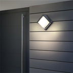 Metzler LED Wandleuchte 7 | Anthrazitgrau RAL 7016 | pulverbeschichtet und warmweiß