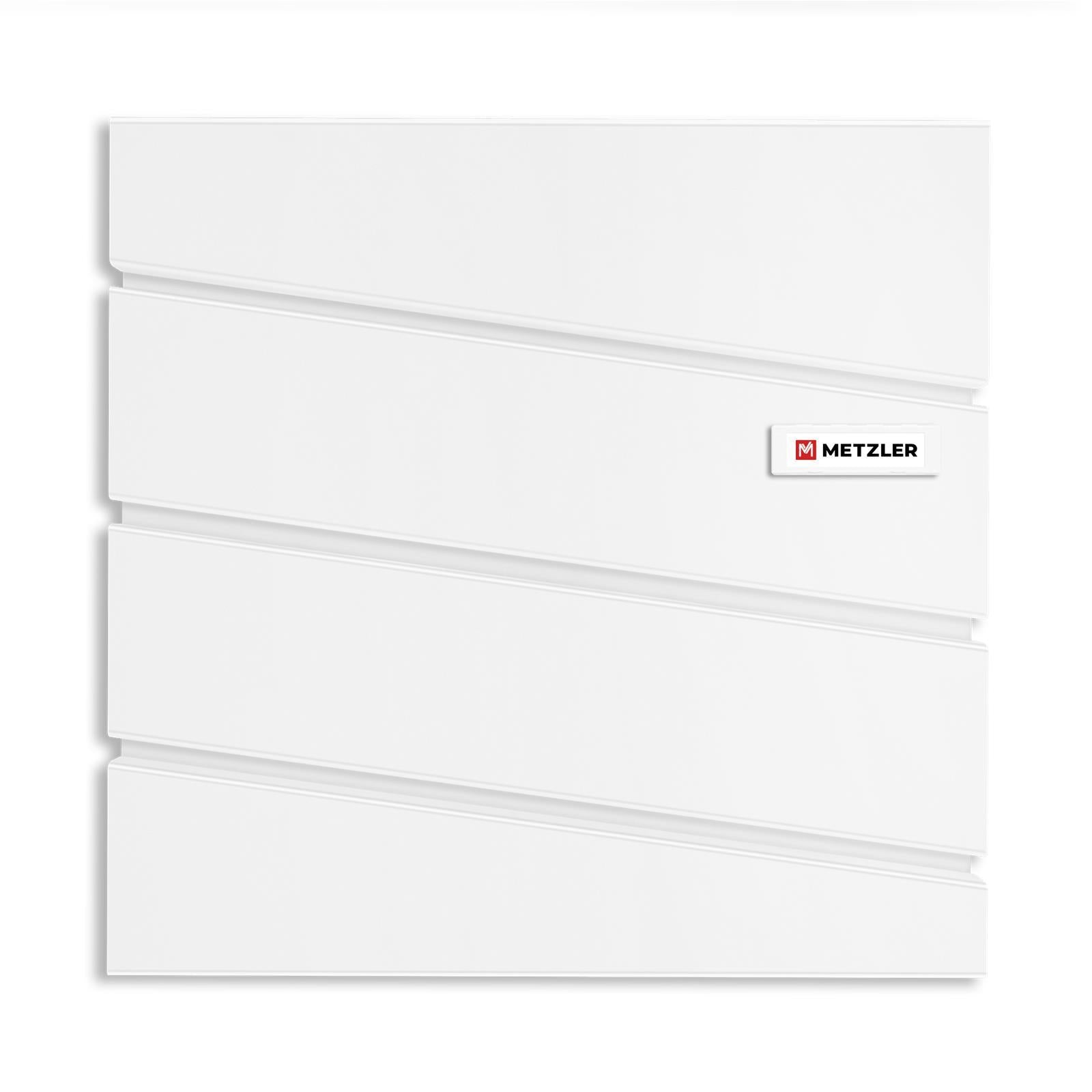 Metzler Briefkasten modern mit austauschbarem Namensschild | Neumann