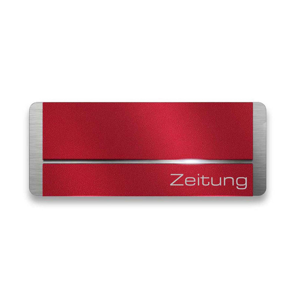 Metzler Zeitungsfach Edelstahl V2A | 01