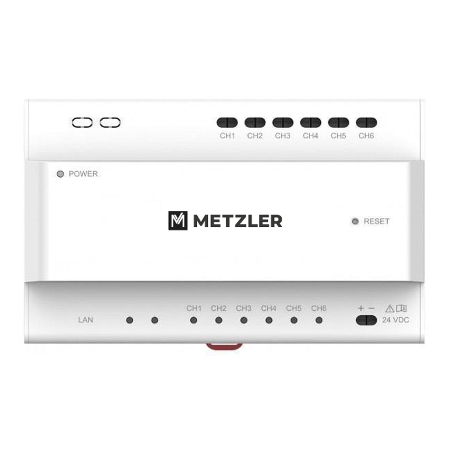 VDM10 2-Draht Video-/Audio Verteiler Hutschienenmontage