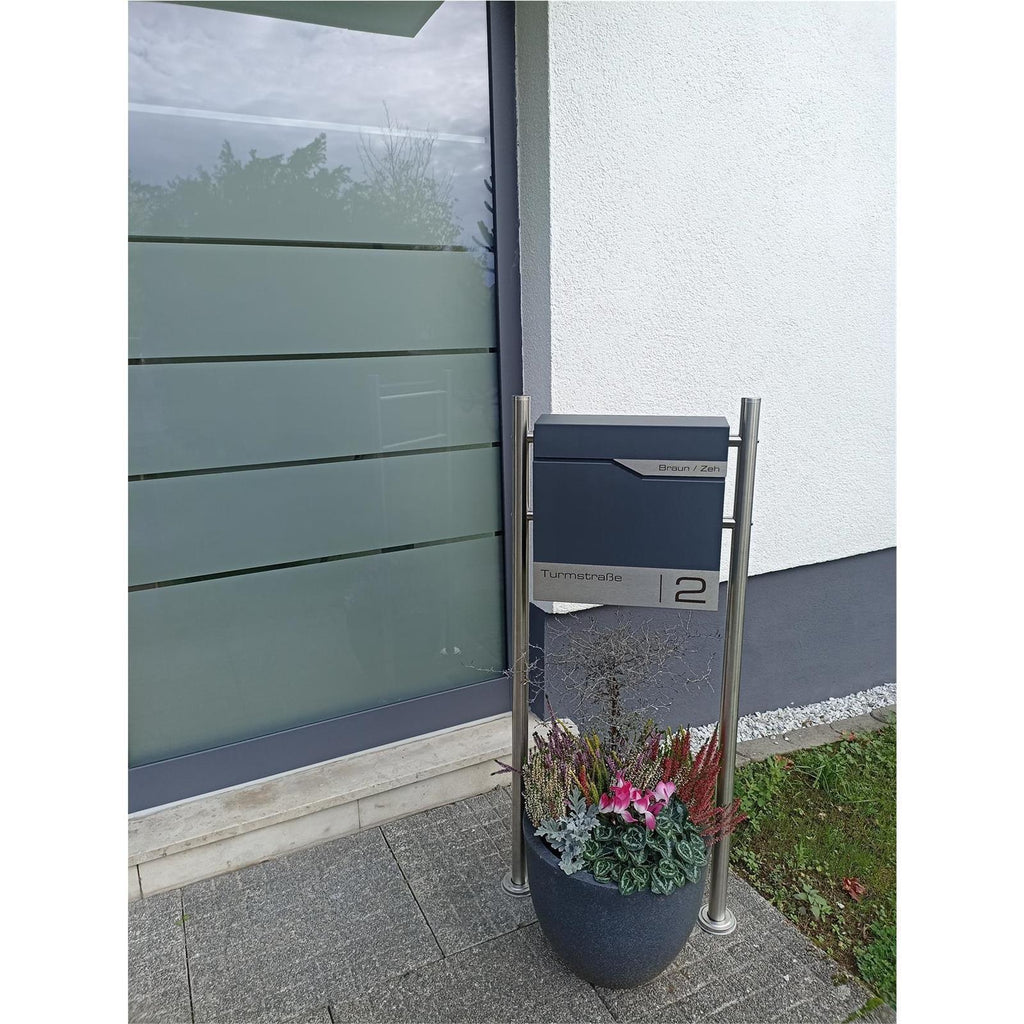 Metzler Standbriefkasten aus hochwertigem Stahl | Siebert