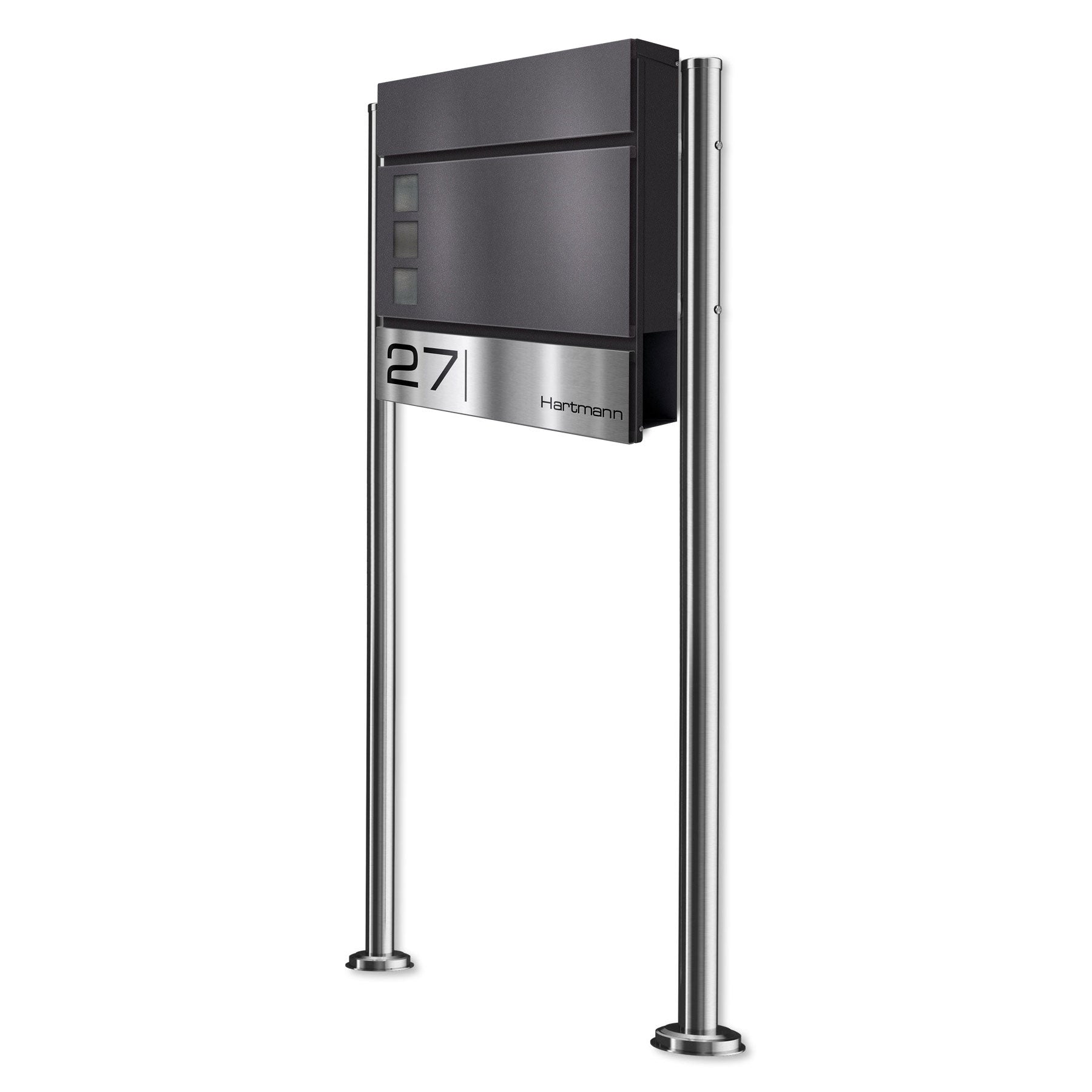 Metzler Standbriefkasten Sichtfenster | Oltmann