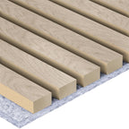 Akustikpaneel Wandverkleidung Lamellenwand Echtholz Furnier | 240 x 60 x 2,2 cm