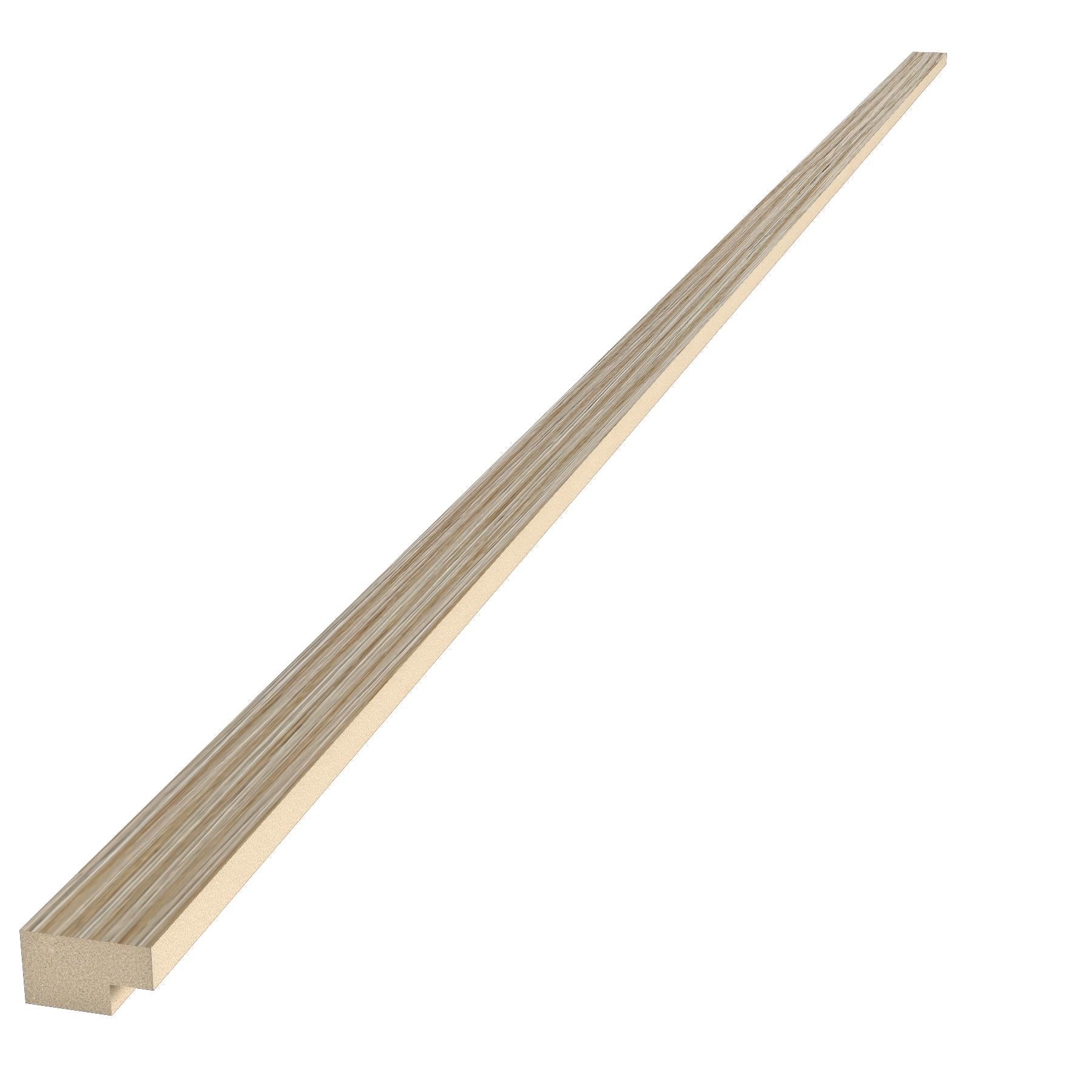 Endlamelle Abschlussleiste für Akustikpaneel | 240 x 2,7 x 2,2 cm