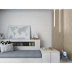 Akustikpaneel Wandverkleidung Lamellenwand Echtholz Furnier | 240 x 60 x 2,2 cm