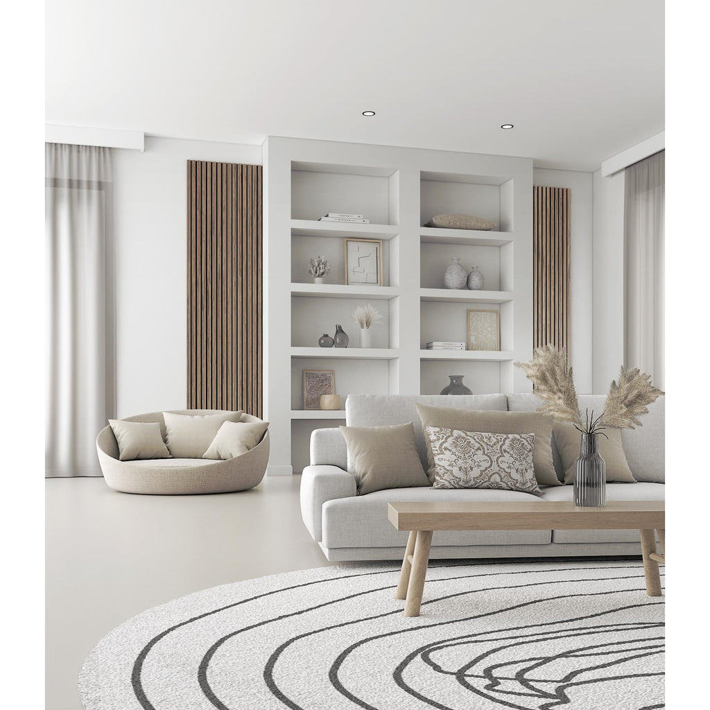 Akustikpaneel Wandverkleidung Lamellenwand Echtholz Furnier | 240 x 60 x 2,2 cm
